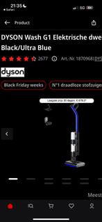 Dyson Wash G1 Elektrische Dweil - Black/Blue, Ophalen of Verzenden, Nieuw, Overige typen
