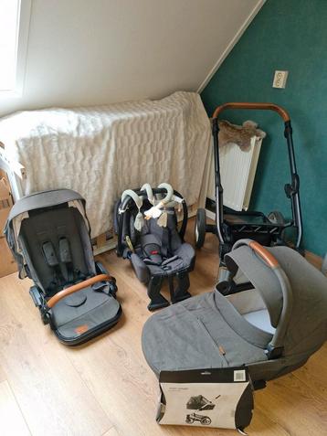 Complete kinderwagen mutsy nio, pine green met zwart frame beschikbaar voor biedingen