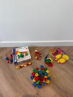 Heel goed 5x Montessori houten speelgoed set rups rijgen kra, Ophalen of Verzenden, Zo goed als nieuw, Overige typen