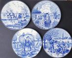 Royal Delft - Vier Seizoenen Bordjes, Ophalen of Verzenden
