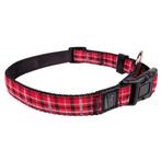 Karlie halsband voor honden tartan M 45-55 cm 20 mm, Nieuw, Verzenden