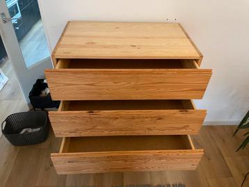 Ivar ladekast 3 lades IKEA grijs 50x80x57.5cm - afbeelding 2