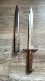 Zwitserse bajonet met schede, Verzamelen, Ophalen of Verzenden, Overige soorten, Duitsland, Zwaard of Sabel