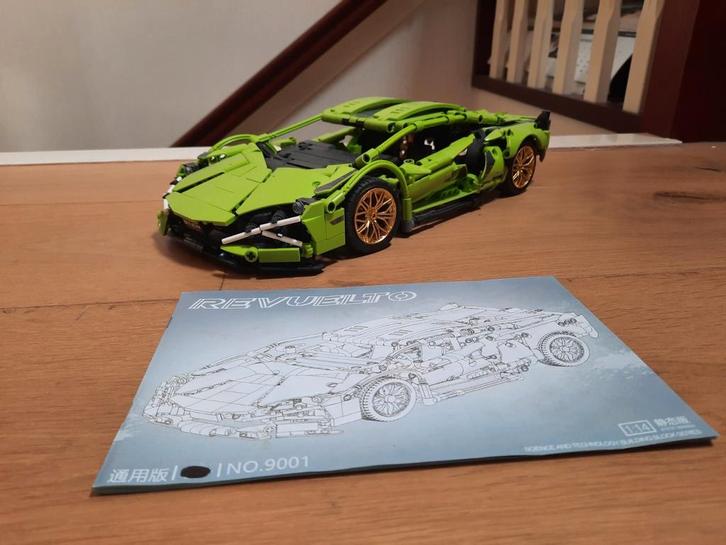 Bricks/bouwstenen sport wagen lamborghini revuelto, Kinderen en Baby's, Speelgoed | Bouwstenen, Zo goed als nieuw, Overige merken