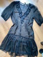 Midi transparent black dress, H&M, Nieuw, Ophalen of Verzenden, Overige thema's