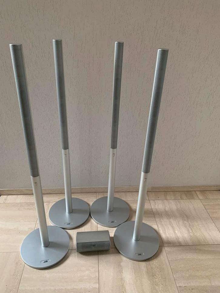JVC Speakerset, Audio, Tv en Foto, Luidsprekers, Gebruikt, Complete surroundset, Minder dan 60 watt, JVC, Ophalen