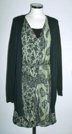 Summum nieuwe groene jurk + vest mt 38 / 40, Maat 38/40 (M), Summum Woman, Verzenden, Nieuw