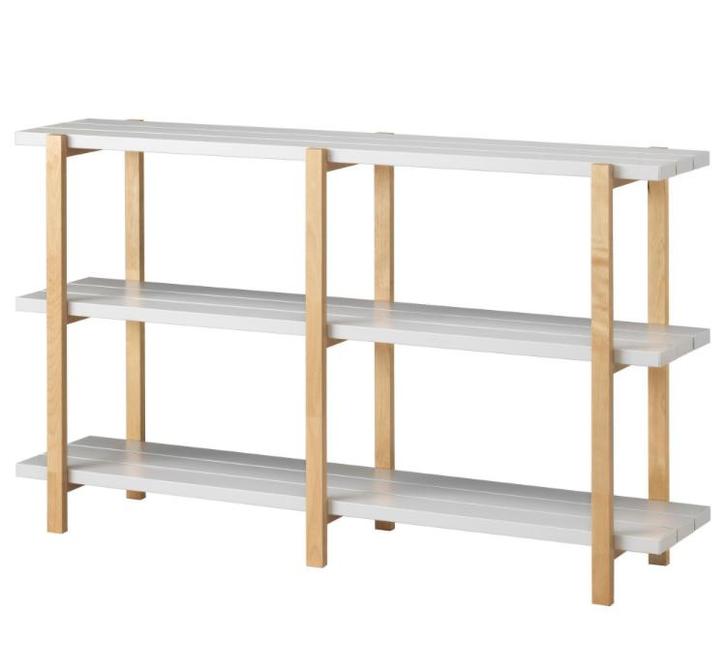 YPPERLIG, HAY x IKEA, wandkast, kast, beukenhout met staal, Huis en Inrichting, Kasten | Wandmeubels, Zo goed als nieuw, Minder dan 150 cm