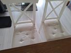 2x ikea stoelen, Huis en Inrichting, Stoelen, Ophalen, Gebruikt, Wit, Twee