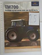 Trelleborg TM 700 banden landbouw folder, Folder, Ophalen of Verzenden, Zo goed als nieuw
