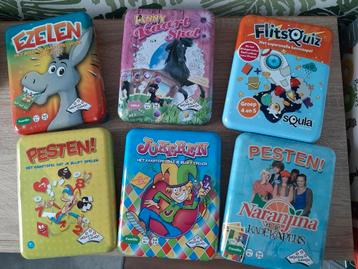 Verschillende reis spelletjes vakantie spelletjes p.stuk beschikbaar voor biedingen