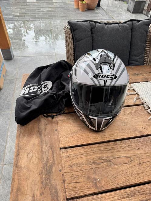 een zgan rocc helm maat 56cm S  met zonnescherm  er in, Motoren, Kleding | Motorhelmen, Dames, Heren, Kinderen, Integraalhelm
