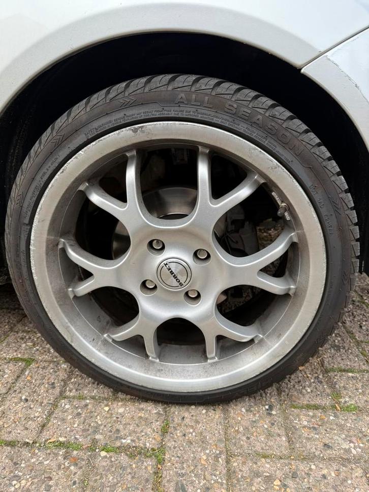 Borbet velgen all season Ford Fiesta en meer 4 x 108, Auto-onderdelen, Banden en Velgen, Velg(en), All Season, 17 inch, 205 mm