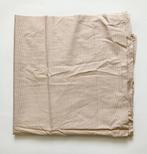 Katoenen beige fijn geruite stof (L350 x B90 cm), Beige, Ophalen of Verzenden, 30 tot 120 cm, Katoen