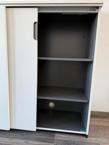 2x IKEA GALANT kast met schuifdeuren - wit - 160x120 cm - afbeelding 2