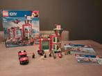 Lego city brandweerkazerne 60215, Kinderen en Baby's, Speelgoed | Duplo en Lego, Ophalen of Verzenden, Zo goed als nieuw, Complete set