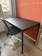 Ikea Sandsberg tafel/bureau - Zwart, Ophalen, Kunststof, Gebruikt, 50 tot 100 cm