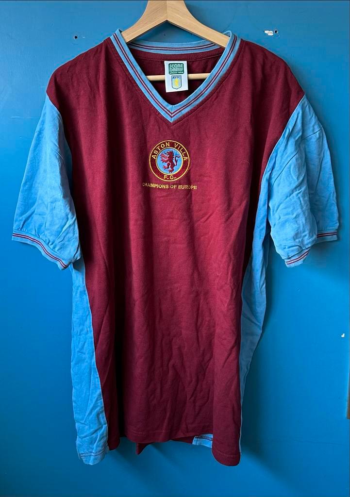 Aston Villa Retro Shirt 1982 - Europacup 1 XXL, Verzamelen, Sportartikelen en Voetbal, Buitenlandse clubs, Verzenden