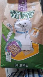 Kattenbakvulling, houtkorrels, Ophalen