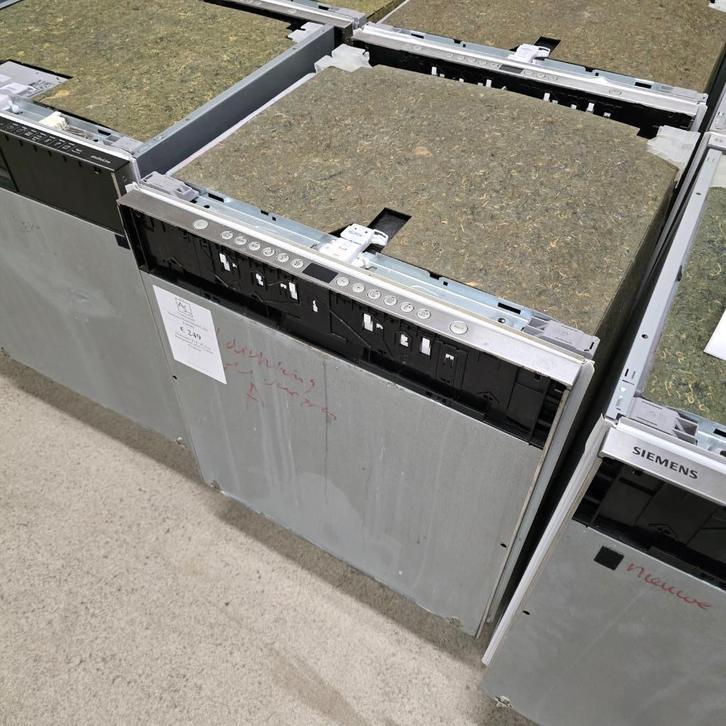 Siemens Inbouw Vaatwasser SN69M034NL, Witgoed en Apparatuur, Vaatwasmachines, Refurbished, Inbouw, Minder dan 85 cm, 45 tot 60 cm