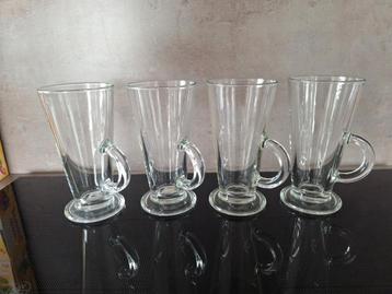 4 Irish koffie glazen beschikbaar voor biedingen
