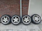 Mazda MX-5 velgen 16 inch 4x100 incl. banden 215/40R16, Ophalen, Banden en Velgen, 17 inch, Personenwagen