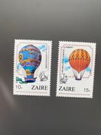 Zaïre Postzegels - Luchtballonnen - Postfris, Ophalen of Verzenden, Postfris, Vliegtuigen