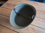 Helm buitenhelm landmacht KL vintage, Verzamelen, Ophalen of Verzenden, Landmacht, Nederland, Helm of Baret