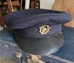 Een Vintage pet met badge van de brandweer, Ophalen of Verzenden, Zo goed als nieuw, One size fits all, Pet