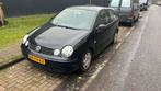 Volkswagen Polo 1.4 55KW 2004 Zwart, Auto's, Voorwielaandrijving, 74 pk, 4 cilinders, Zwart