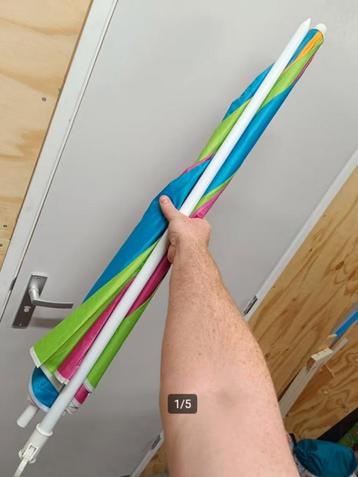 Parasol nieuw 150cm diameter met thermo binnenlaag beschikbaar voor biedingen