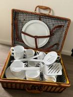 Picknickmand picknick spullen, Hobby en Vrije tijd, Picknickmanden, Ophalen of Verzenden, Zo goed als nieuw