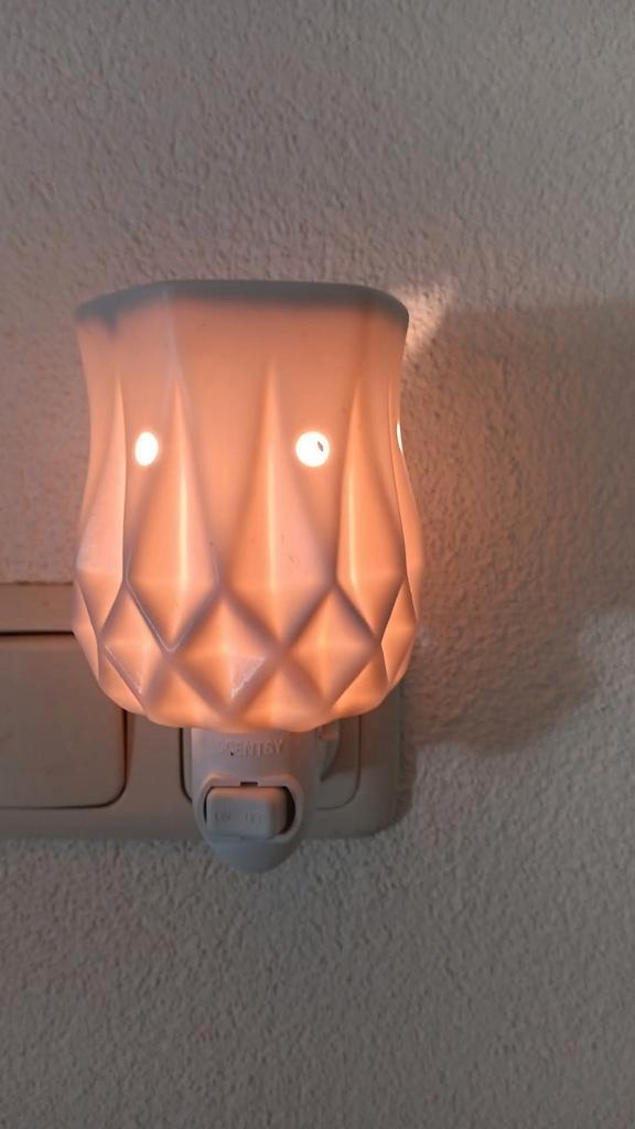 Wandwarmer met verlichting & geurfunctie, Huis en Inrichting, Lampen | Overige, Zo goed als nieuw, Ophalen of Verzenden