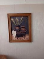 Schilderij - Landelijke Stilleven, Antiek en Kunst, Kunst | Schilderijen | Klassiek, Ophalen of Verzenden