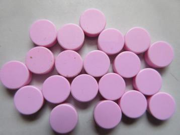 nr. 8505, 20 Ronde tegeltjes 1x1. Verzenden mogelijk. beschikbaar voor biedingen