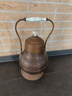 Antieke Koperen Waterketel, Ophalen of Verzenden, Koper
