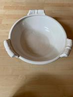 Witte Schaal / Mand - VOS Home & Garden, Ophalen, Gebruikt, Porselein of Keramiek, Schaal