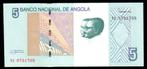 Bankbiljet - Angola 5 Kwanzas 2012, Postzegels en Munten, Bankbiljetten | Afrika, Verzenden, Overige landen, Los biljet