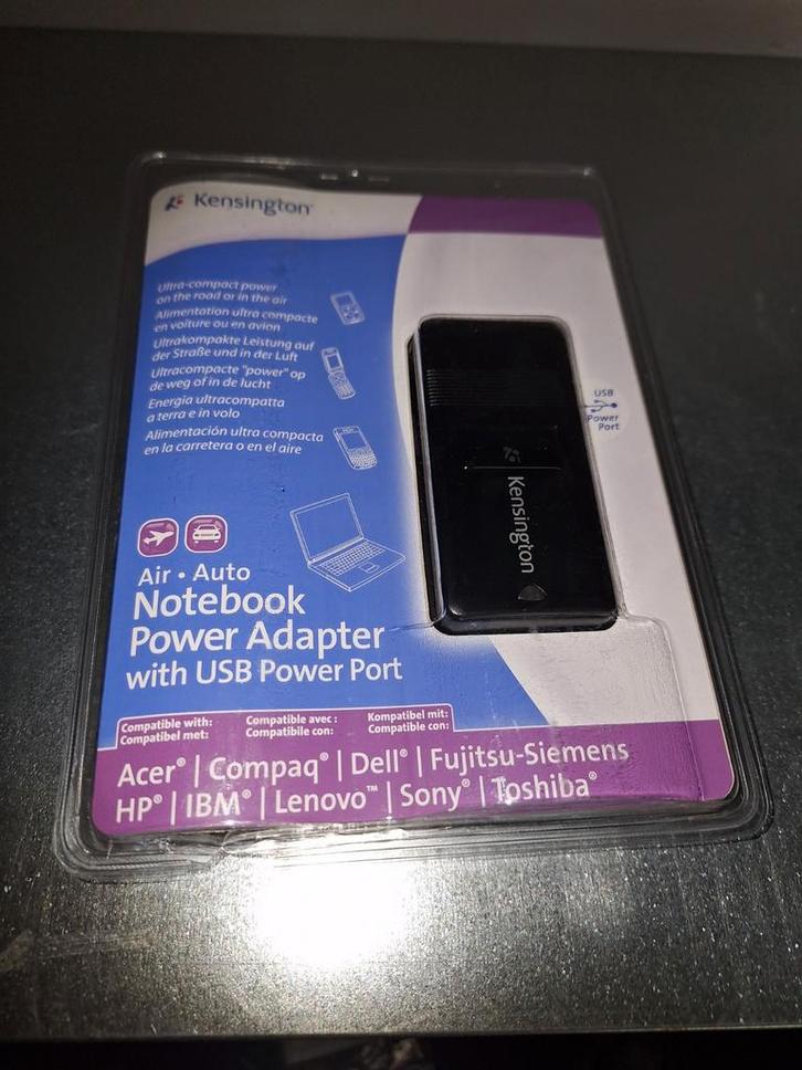 Kensington Ultra-Compact Notebook Adapter - Nieuw, Computers en Software, Laptop-opladers, Nieuw, Ophalen of Verzenden