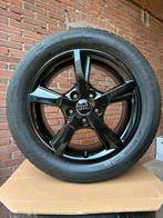 16” inch AUDI A3 Zomerset Hooglans Zwart velgen Banden 5x112, Ophalen