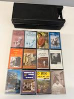 Koffertje met 12 cassettebandjes Sjef Diederen, Jo Erens., 2 t/m 25 bandjes, Ophalen of Verzenden, Zo goed als nieuw, Origineel