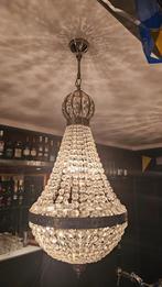 3 kristallen kroonluchters te koop, Huis en Inrichting, Lampen | Kroonluchters, Ophalen, Gebruikt