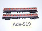 Adv-519 N Spoor D-Treinwagons 3090 Minitrix, Gelijkstroom, Trix, Wagon, Ophalen of Verzenden
