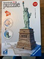 3D Puzzel Vrijheidsbeeld NY, Ophalen of Verzenden, Zo goed als nieuw, 1:50 of kleiner