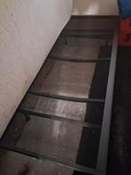 Auping 1-persoons bed, Gebruikt, 90 cm, Eenpersoons, Zwart