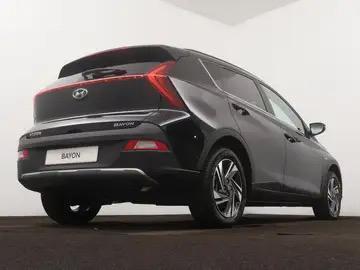 Hyundai Bayon 1.0 T-gdi 48V 100PK 7DCT 2021 Zwart, Auto's, Hyundai, Particulier, Overige modellen, Hybride Elektrisch/Benzine