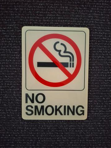 No Smoking wandplaatje beschikbaar voor biedingen