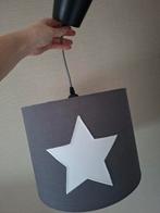 Grijze hanglamp met ster, Ophalen of Verzenden, Zo goed als nieuw, Minder dan 50 cm, Modern