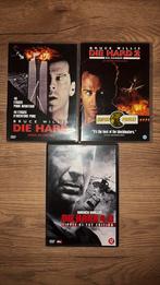 Die Hard 1, 2 en 4 met Bruce Willis en Alan Rickman., Vanaf 16 jaar, Ophalen, Zo goed als nieuw