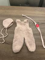 Handgebreide newborn set – romper + mutsje / haarband, Maat 50, Jongetje of Meisje, Ophalen of Verzenden, Zo goed als nieuw